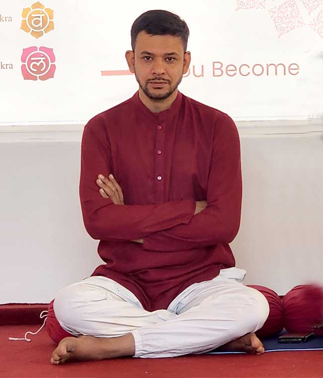 Founder & Yoga Teacher Mr Arvind Negi